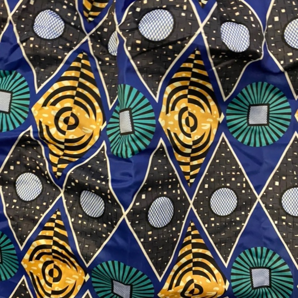 High Waisted Print Maxi Skirt - Picture 2 of 3